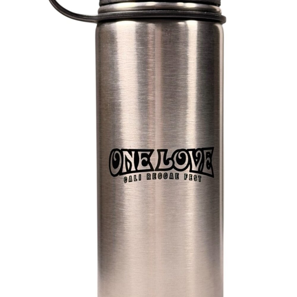 18 Oz. Stainless Steel Water Bottle One Love Cali Reggae Fest Collectible 18 - Picture 8 of 9